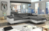 Armando Couch Garnitur Sofa Sofagarnitur in L Form mit Schlaffunktion und Betkasten Wohnlandschaft NEU