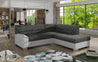 Bergen Couch Garnitur Sofa Sofagarnitur in L Form mit Schlaffunktion und Betkasten Wohnlandschaft NEU