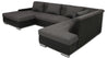 Couchgarnitur LIBERTO U Form mit Schlaffunktion Couchgarnitur Couch Polster Sofa Wohnlandschaft