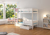 Stockbett Etagenbett Bett Etiona 208x103x171 cm mit Matratzen Kinderbett