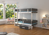 Stockbett Etagenbett Bett Etiona 208x103x171 cm mit Matratzen Kinderbett