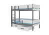 Stockbett Etagenbett Bett Etiona 208x103x171 cm mit Matratzen Kinderbett