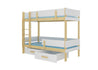 Stockbett Etagenbett Bett Etiona 208x103x171 cm mit Matratzen Kinderbett