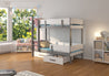 Stockbett Etagenbett Bett Etiona 208x103x171 cm mit Matratzen Kinderbett