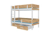 Stockbett Etagenbett Bett Etiona 208x103x171 cm mit Matratzen Kinderbett