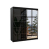 Schiebetürenschrank, Kleiderschrank Schlafzimmerschrank Venus 180.