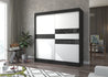 Schiebetürenschrank, Kleiderschrank Batia 200 cm.