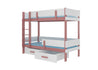 Stockbett Etagenbett Bett Etiona 208x103x171 cm mit Matratzen Kinderbett