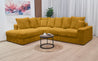 Couchgarnitur Polstergarnitur MAKEMO OTMGL 160AR Polsterecke Wohnlandschaft