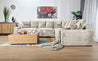 Couchgarnitur Polstergarnitur MAKEMO AL200 C 160AR Polsterecke Wohnlandschaft