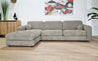 Couchgarnitur Polstergarnitur ROUND AL180 LCAR Polsterecke Wohnlandschaft