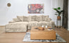Couchgarnitur Polstergarnitur MAKEMO LCAL 160AR Polsterecke Wohnlandschaft