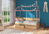 Kinderbett Bett Otello Barrier 208x97x172 cm mit Matratze Kinderzimmerbett