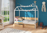 Kinderbett Bett Otello Barrier 208x97x172 cm mit Matratze Kinderzimmerbett