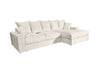 Couchgarnitur Polstergarnitur MAKEMO AL160+LCAR Euphoria Polsterecke Wohnlandschaft