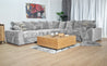 Couchgarnitur Polstergarnitur MAKEMO AL200 C 160AR Polsterecke Wohnlandschaft
