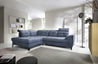 Die Inferne-Eckcouch Couchgarnitur ist ein raffiniertes Möbelstück für das Wohnzimmer, das modernes Design mit hochwertigen Komponenten kombiniert und einen unvergesslichen Benutzerkomfort bietet