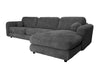 Couchgarnitur Polstergarnitur ROUND AL180 LCAR Polsterecke Wohnlandschaft