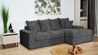 Couchgarnitur Polstergarnitur MAKEMO AL120mini+LCAR Polsterecke Wohnlandschaft