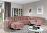 Couchgarnitur ASGARD U Schlaffunktion Bettkasten Couch Sofa ohne Hocker NEU