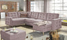 Couchgarnitur ASGARD U Schlaffunktion Bettkasten Couch Sofa ohne Hocker NEU