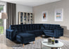 Couchgarnitur ASGARD U Schlaffunktion Bettkasten Couch Sofa ohne Hocker NEU