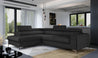 Couch Garnitur Sofa Sofagarnitur Laurence mit Schlaffunktion Bettkasten 40 Stoff und Farbvarianten, Wohnlandschaft