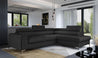Couch Garnitur Sofa Sofagarnitur Laurence mit Schlaffunktion Bettkasten 40 Stoff und Farbvarianten, Wohnlandschaft