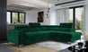 Couch Garnitur Sofa Sofagarnitur Laurence mit Schlaffunktion Bettkasten 40 Stoff und Farbvarianten, Wohnlandschaft
