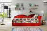 Aga Sofa Couch Garnitur Sofagarnitur mit Schlaffunktion und Bettkasten