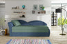 Aga Sofa Couch Garnitur Sofagarnitur mit Schlaffunktion und Bettkasten