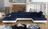 Couchgarnitur Rodrigo U Schlaffunktion Bettkasten Sofa Couch Wohnlandschaft