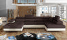 Couchgarnitur Rodrigo U Schlaffunktion Bettkasten Sofa Couch Wohnlandschaft