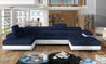 Couchgarnitur Rodrigo U Schlaffunktion Bettkasten Sofa Couch Wohnlandschaft