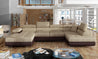 Couchgarnitur Rodrigo U Schlaffunktion Bettkasten Sofa Couch Wohnlandschaft