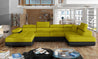 Couchgarnitur Rodrigo U Schlaffunktion Bettkasten Sofa Couch Wohnlandschaft