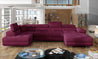 Couchgarnitur Rodrigo U Schlaffunktion Bettkasten Sofa Couch Wohnlandschaft