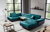 Couchgarnitur Rodrigo U Schlaffunktion Bettkasten Sofa Couch Wohnlandschaft