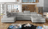 Couchgarnitur Rodrigo U Schlaffunktion Bettkasten Sofa Couch Wohnlandschaft