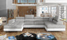 Couchgarnitur Rodrigo U Schlaffunktion Bettkasten Sofa Couch Wohnlandschaft