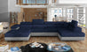 Couchgarnitur Rodrigo U Schlaffunktion Bettkasten Sofa Couch Wohnlandschaft