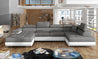 Couchgarnitur Rodrigo U Schlaffunktion Bettkasten Sofa Couch Wohnlandschaft