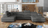 Couchgarnitur Rodrigo U Schlaffunktion Bettkasten Sofa Couch Wohnlandschaft