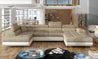Couchgarnitur Rodrigo U Schlaffunktion Bettkasten Sofa Couch Wohnlandschaft