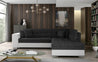 Pieretta Sofa Couch Garnitur Sofagarnitur Schlaffunktion Wohnlandschaft Eckcouch