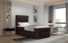 Boxspringbett ARCO Schlafzimmerbett 90x200 cm Bettkasten Topic H3 Matratze