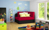 Sofa Couch Garnitur Sofagarnitur ROSA mit Schlaffunktion und Bettkasten