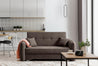 Laine 2-3 Sitzer Sofa mit Schlaffunktion und Bettkasten Federkern