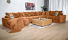 Couchgarnitur Polstergarnitur MAKEMO LCAL 200ZA C 160AR Polsterecke Wohnlandschaft