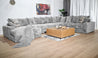 Couchgarnitur Polstergarnitur MAKEMO LCAL 200ZA C 160AR Polsterecke Wohnlandschaft